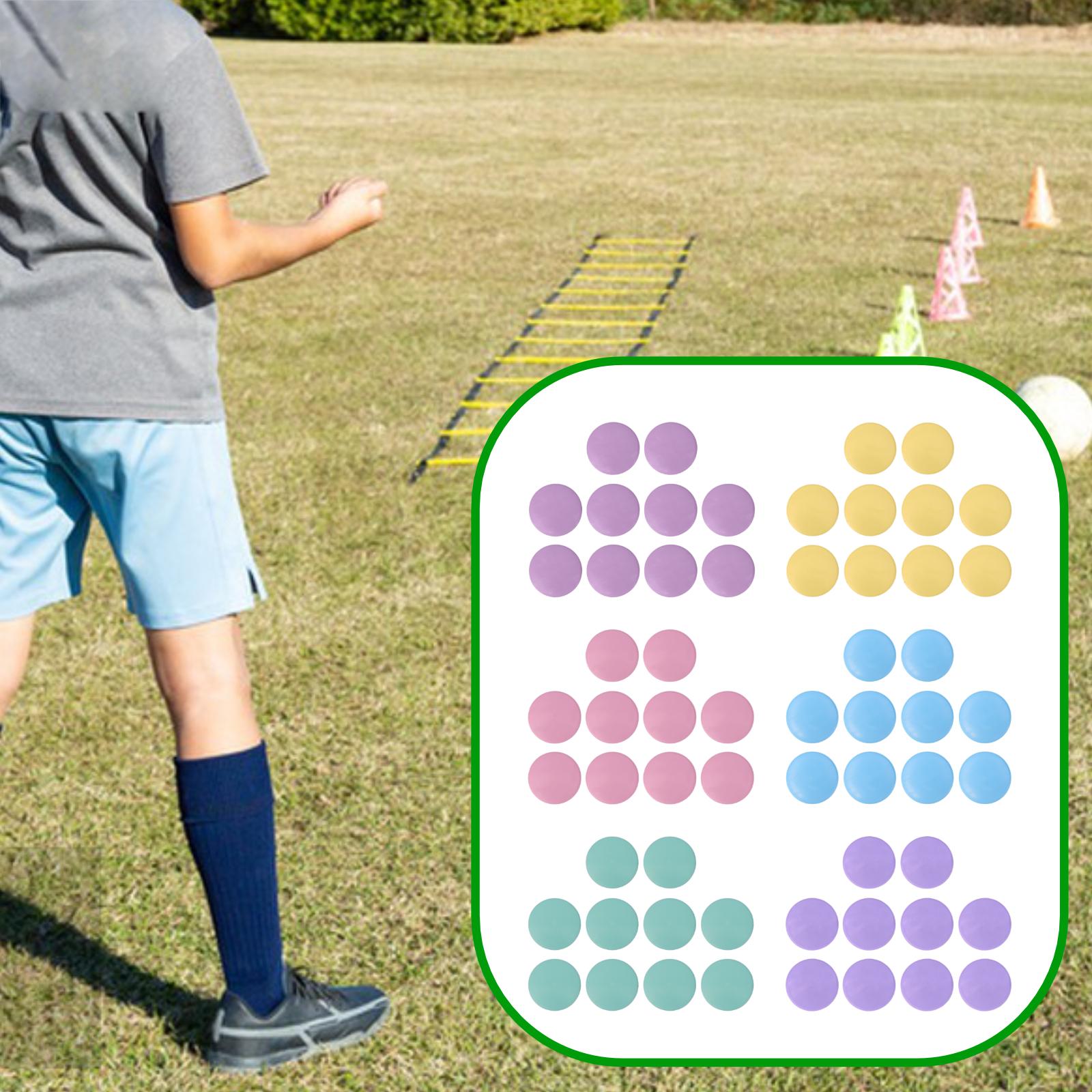 Soccer Flat Cones Training Spo - Court Marker Cone ulasan dan harga