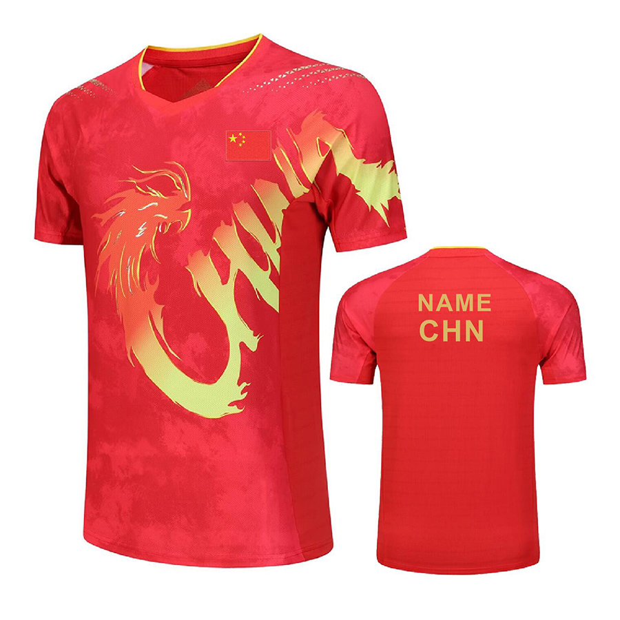 Custom Text logo 2024 CHINA Dr - Badminton Championship ulasan dan harga