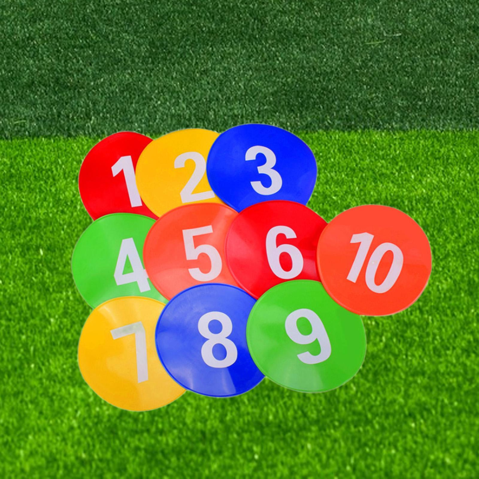 Soccer Flat Cones PVC Markers  - Court Marker Cone ulasan dan harga