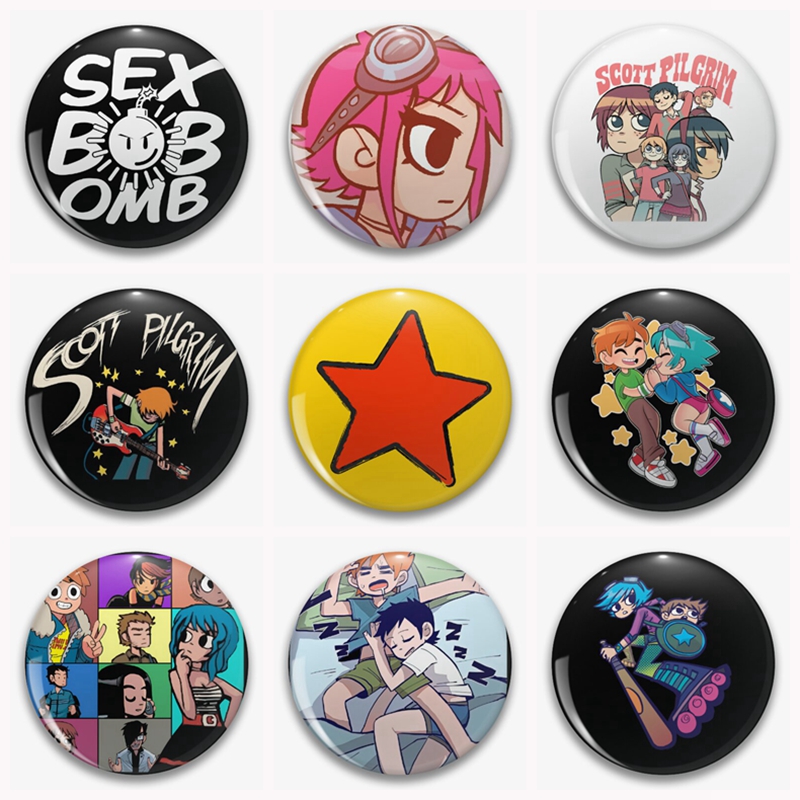 31Style Anime Scott Pilgrim Wa - Badminton Meme ulasan dan harga