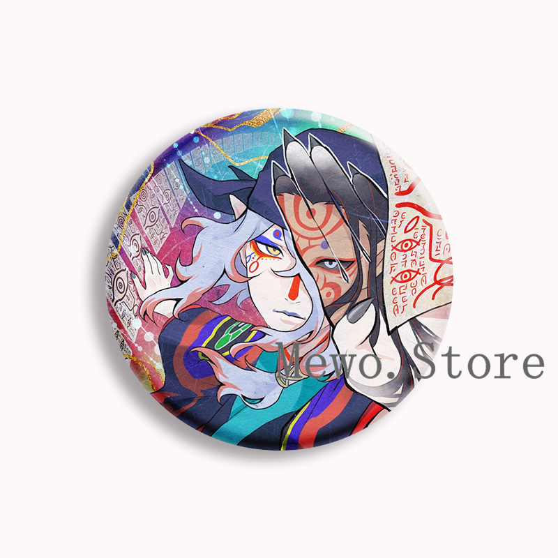 Mononoke Anime Soft Button Pin - Badminton Meme ulasan dan harga