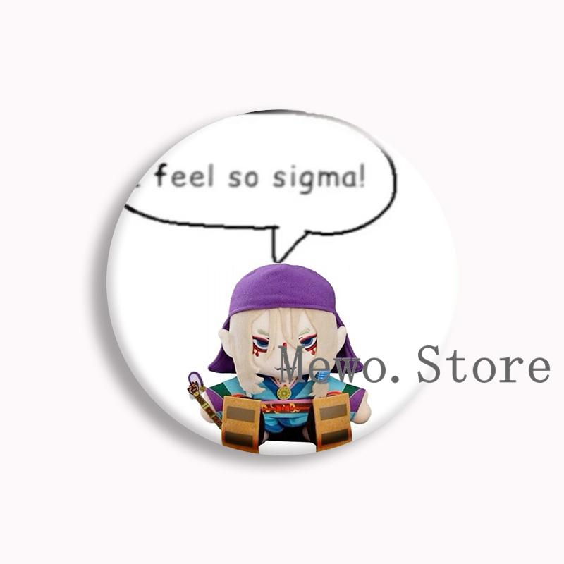 Mononoke Anime Soft Button Pin - Badminton Meme ulasan dan harga