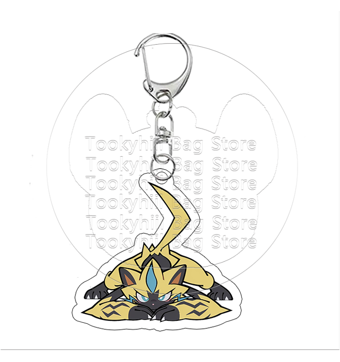 Zeraora  Acrylic Keychain Q Ve - Badminton Meme ulasan dan harga