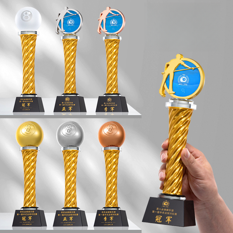 Sports series crystal trophy b - Badminton Championship ulasan dan harga