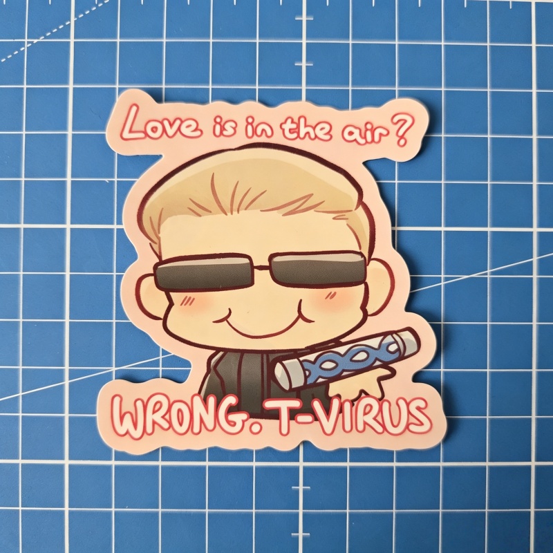 Resident Evil Wesker Chibi Mem - Badminton Meme ulasan dan harga