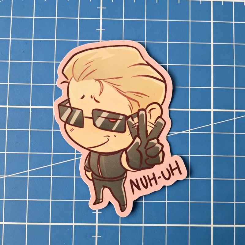 Resident Evil Wesker Chibi Mem - Badminton Meme ulasan dan harga